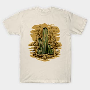 Cactus in the desert T-Shirt